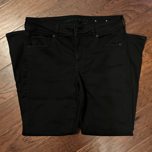 NWOT American Apparel Next Level Stretch Kick Boot Flared Jeans - Picture 2 of 4